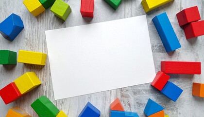 Przedszkolaki kreatywne zabawy mock up