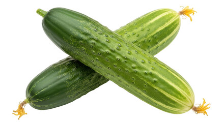 Isolated Cucumbers