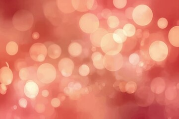 Fototapeta premium Golden bokeh glowing on an abstract backdrop