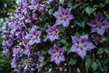 A flowering plant with climbing stems