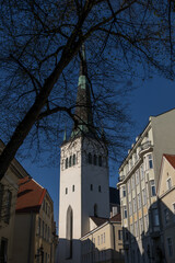 Saint Olaf Church In Tallinn, Estonia