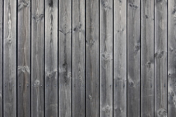 Fototapeta premium Ashy Grey Wood Planks Background And Texture