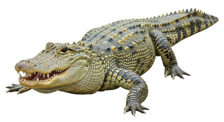 Isolated Alligator