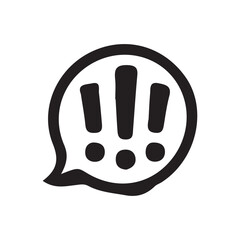 Obraz premium hand with speech bubble icon