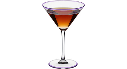 Isolated Martini Glass