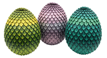 Isolated dragon eggs