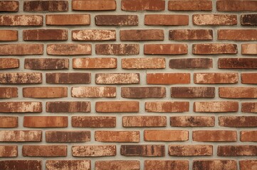 Obraz premium A tidy pattern of bricks laid out on a surface