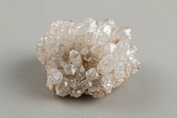 A tiny fragment of the mineral called Aragonite