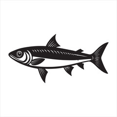 A Close-up of Fresh Sardines, a Small and Oily Fish Valued as a Healthy and Sustainable Seafood Rich in Omega-3 Fatty Acids