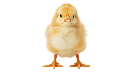 Isolated Baby Chick