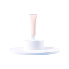 cosmetic tube with transparent background PNG and JPEG image