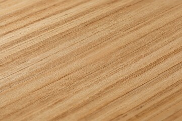 Fototapeta premium Detailed view of sap gum veneer highlighting a smooth and elegantly simple wood finish.