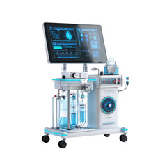 Fototapeta premium Modern medical device on stand