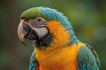 Obraz premium Vibrantly hued tropical bird