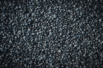 Background texture made of crushed stones