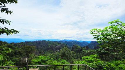 World Natural Heritage Site Hin Nam No in LAOS
