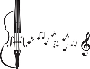 Violin vector file free download  © Samiha