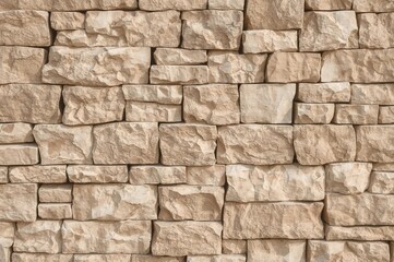 Obraz premium Light brown brick surface. Background texture