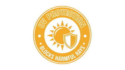 UV Protection Shield Icon for Harmful Sun Rays