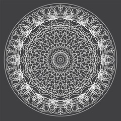 round ornamental round lace pattern,MANDALA DESIGN