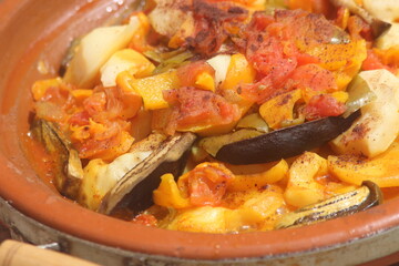 Fresh Tajine with Vegetables, Moroccan Tajine