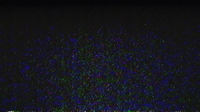 画面端に偏るブラウン管テレビの砂嵐, ノイズ, アナログ, VHS, CRT, レトロ, 古い, TV,ホラー,不気味, 
CRT TV static, noise, analog, VHS, CRT, retro, old, TV, horror, eerie, scary, 