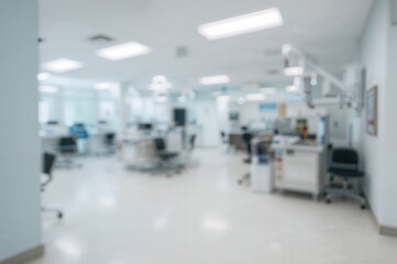 Out-of-Focus Healthcare Scene