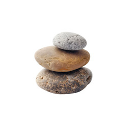 Stacked stones, serene, balanced