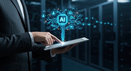 Data driven decision with network transformation in network server room and digital connectivity for future technology innovation