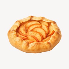 Delicious apple pie illustration.