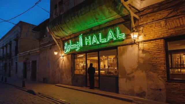 Halal restaurant.