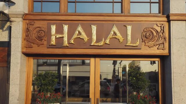 Halal restaurant.
