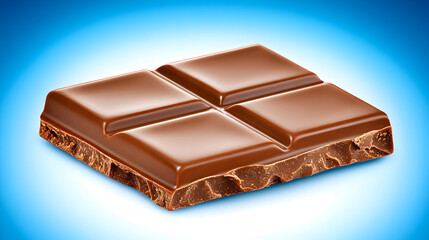 Pure chocolatey perfection against a dreamy isolated background
