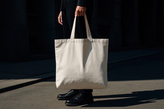 Minimalist tote bag fashion