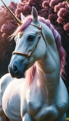Potrait of unicorn