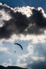 Paragliding Adventure Over Phewa Lake in Pokhara, Nepal