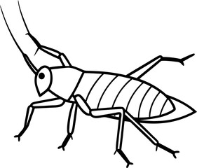 grasshopper line , grasshopper cartoon
