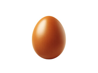 A Single Brown Chicken Egg Centered Against a Black Background with Highlights brown egg isolated, Isolated On Png Transparent Background