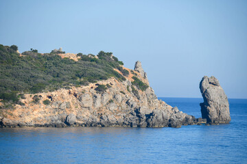 Italy - view of Giglio Island