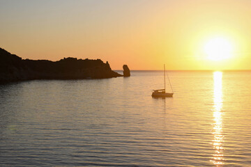 sunsets from the Italian islands
