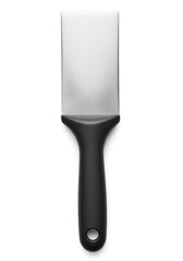 Metal spatula with black handle (1)