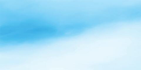 Abstract watercolor blue sky gradient background illustration for design and presentation purposes clean peaceful backdrop