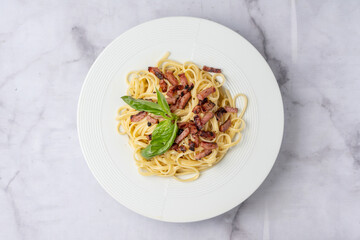 Spaghetti carbonara