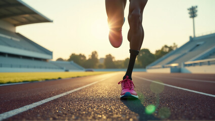 Unstoppable Spirit: Dynamic Athleticism with a High-Performance Prosthetic Leg