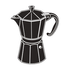 coffee maker isolated on white background