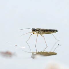Small insect on water