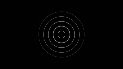 Abstract radio waves signal icon illustration concept background. Radar signal icon background.