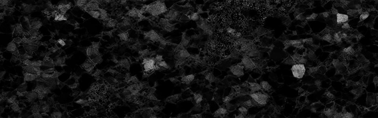 Luxurious Black and Gray Terrazzo Pattern Background with Elegant Marble Chips – Modern Polished Stone Texture for Stylish Flooring, Interior Wall Design, and Contemporary Decorative Surfaces