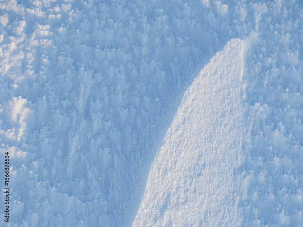 Canvas Prints beautiful winter background with snowy ground. natural snow texture. wind sculpted patterns on snow 