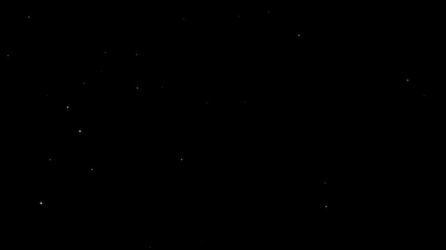 4k stars and starry night sky, Sparkle twinkling star animation video. blinking shining stars, Star twinkling, blinking light effect, shining dust light. Concept Christmas, party, celebrate, birth